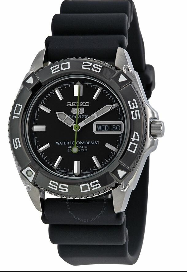 SEIKO 5 JAPAN SNZB23J2 ERKEK KOL SAATİ - Siyah