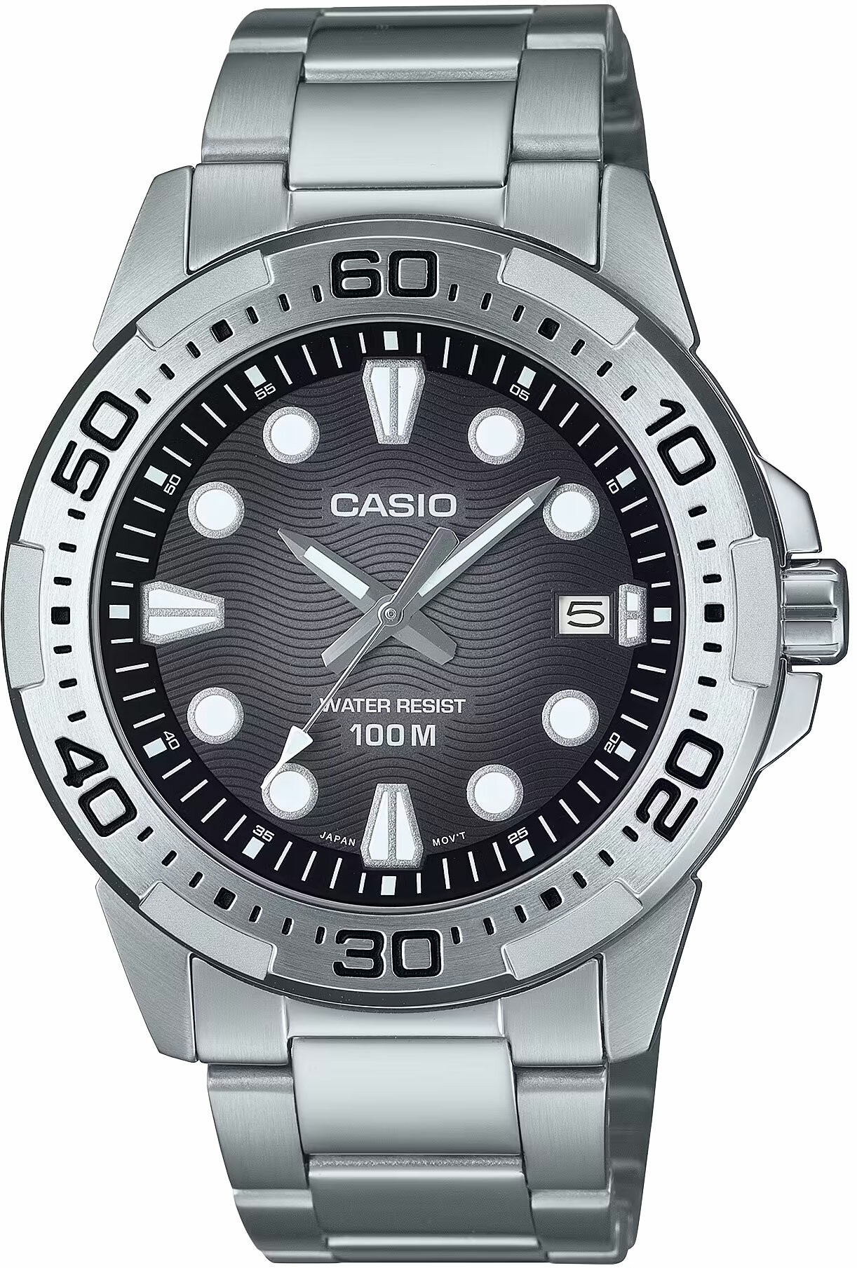 CASIO MTD-140D-1AVDF ERKEK KOL SAATİ - Siyah