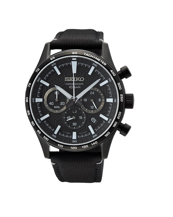 Seiko SSB417P Erkek Kol Saati - Siyah