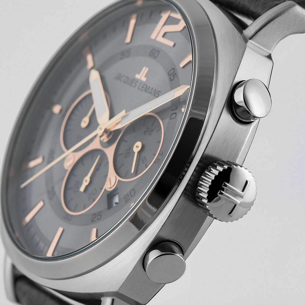 JACQUES LEMANS LUGANO 1-1645L ERKEK KOL SAATİ