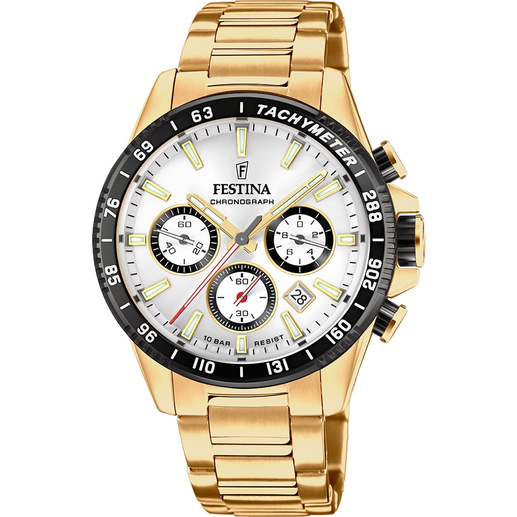 FESTINA F20634/1 TIMELESS CHRONOGRAPH ERKEK KOL SAATİ - Beyaz