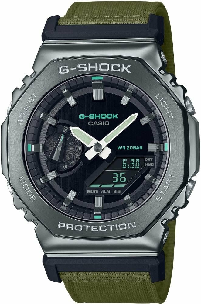 CASIO GM-2100CB-3ADR ERKEK KOL SAATİ - Siyah