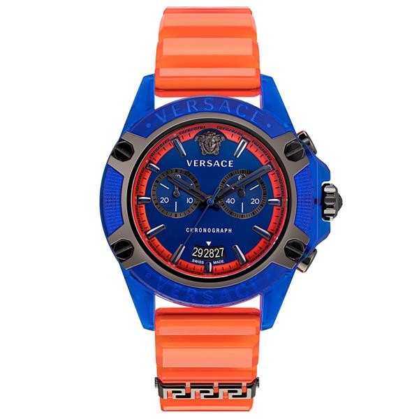 Versace VRSCVEZ700922 Erkek Kol Saati - Lacivert