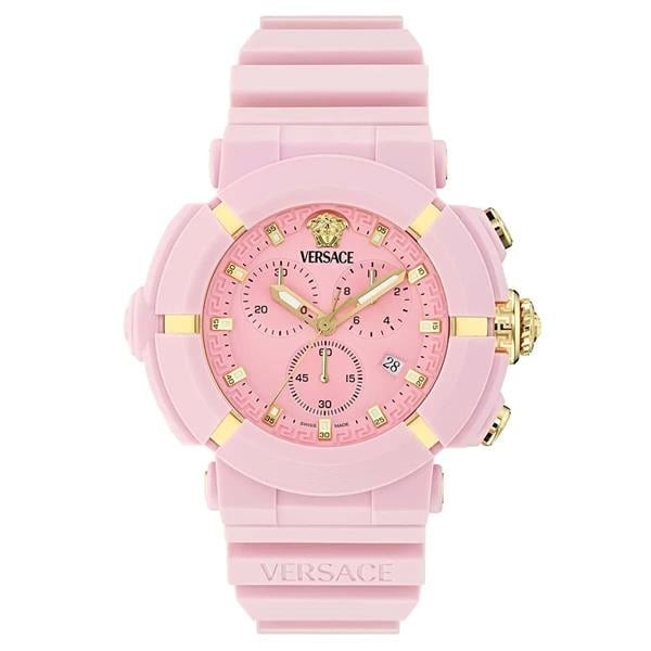 Versace VRSCVE0L00425 Kadın Kol Saati - Pembe