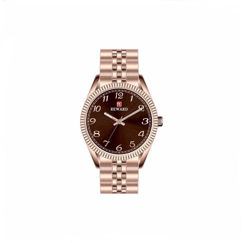 REWRAD RAKAMLI ROSEGOLD SPOR VE ŞIK KULLANIMA UYGUN KADIN KOL SAATİ - Rose Gold