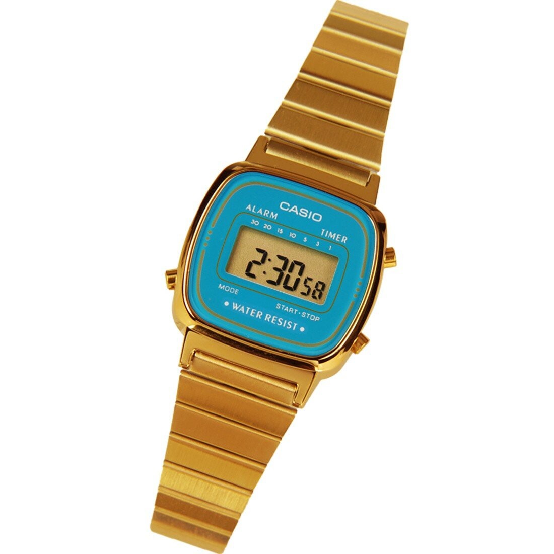 CASIO LA670WGA-2DF RETRO KADIN KOL SAATİ - Mavi