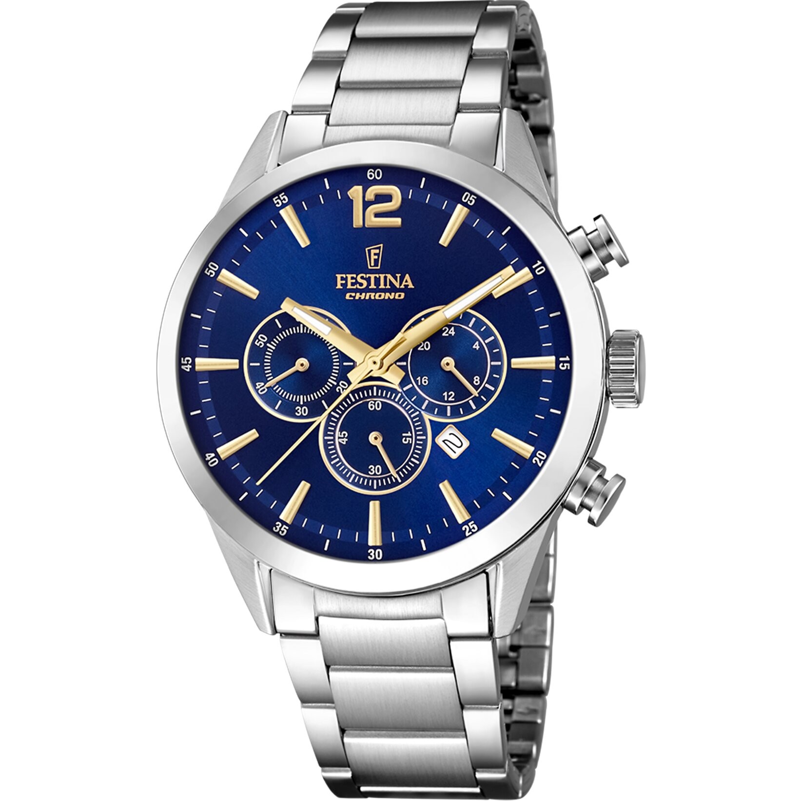 FESTINA F20343/2 TIMELESS CHRONOGRAPH ERKEK KOL SAATİ - Mavi