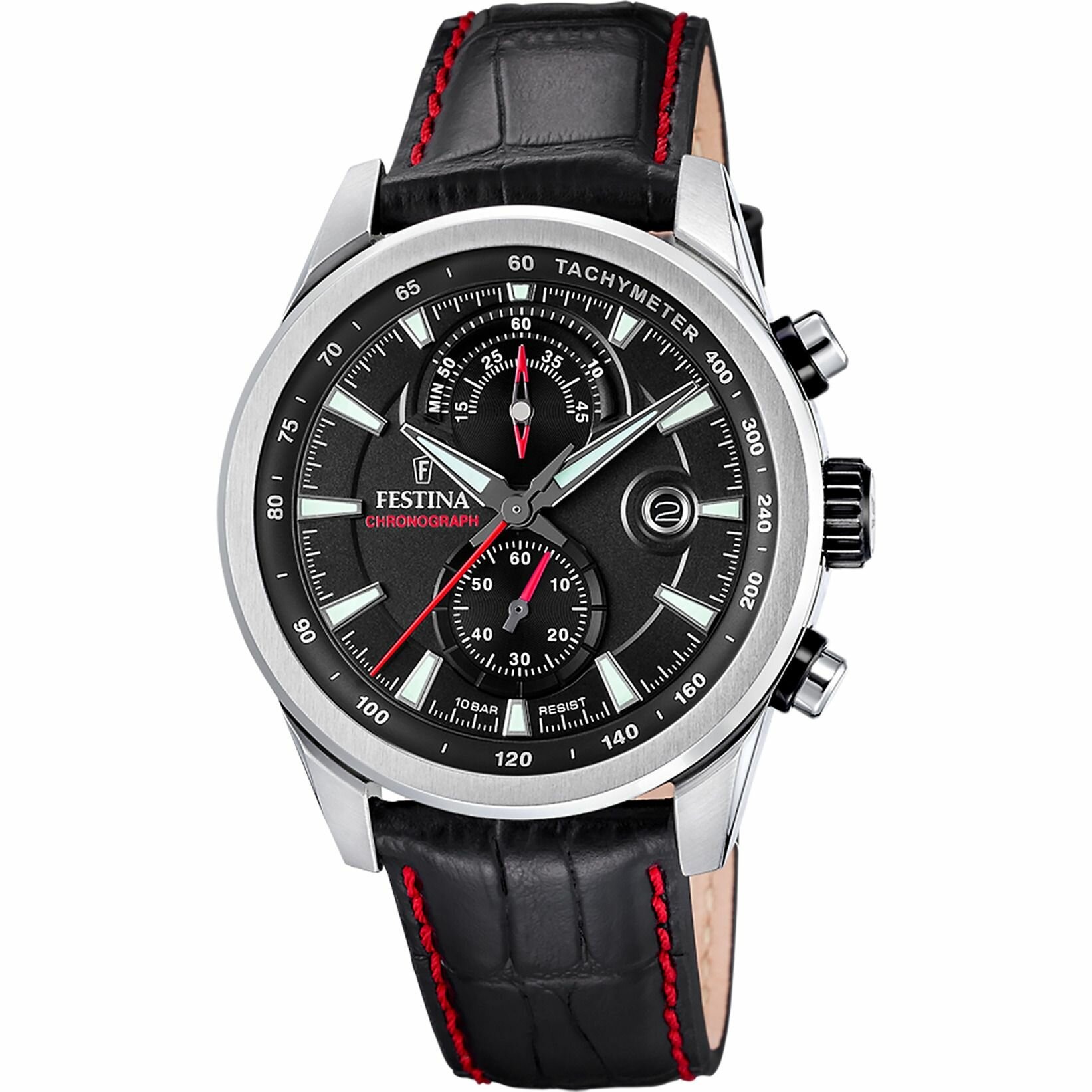 FESTINA F20695/6 TIMELESS CHRONOGRAPH ERKEK KOL SAATİ - Siyah