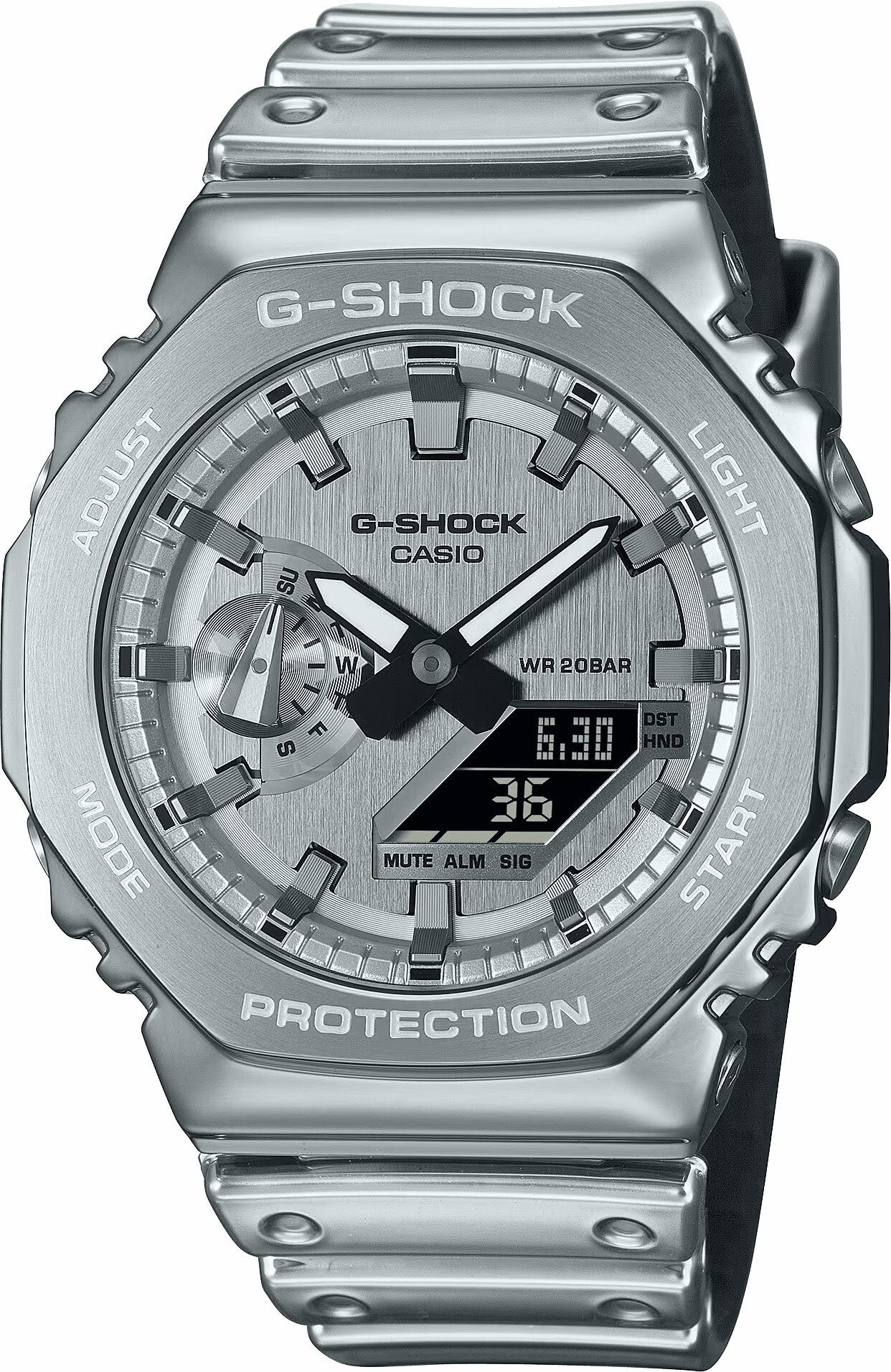 CASIO GM-2100YM-8ADR ERKEK KOL SAATİ - Gri