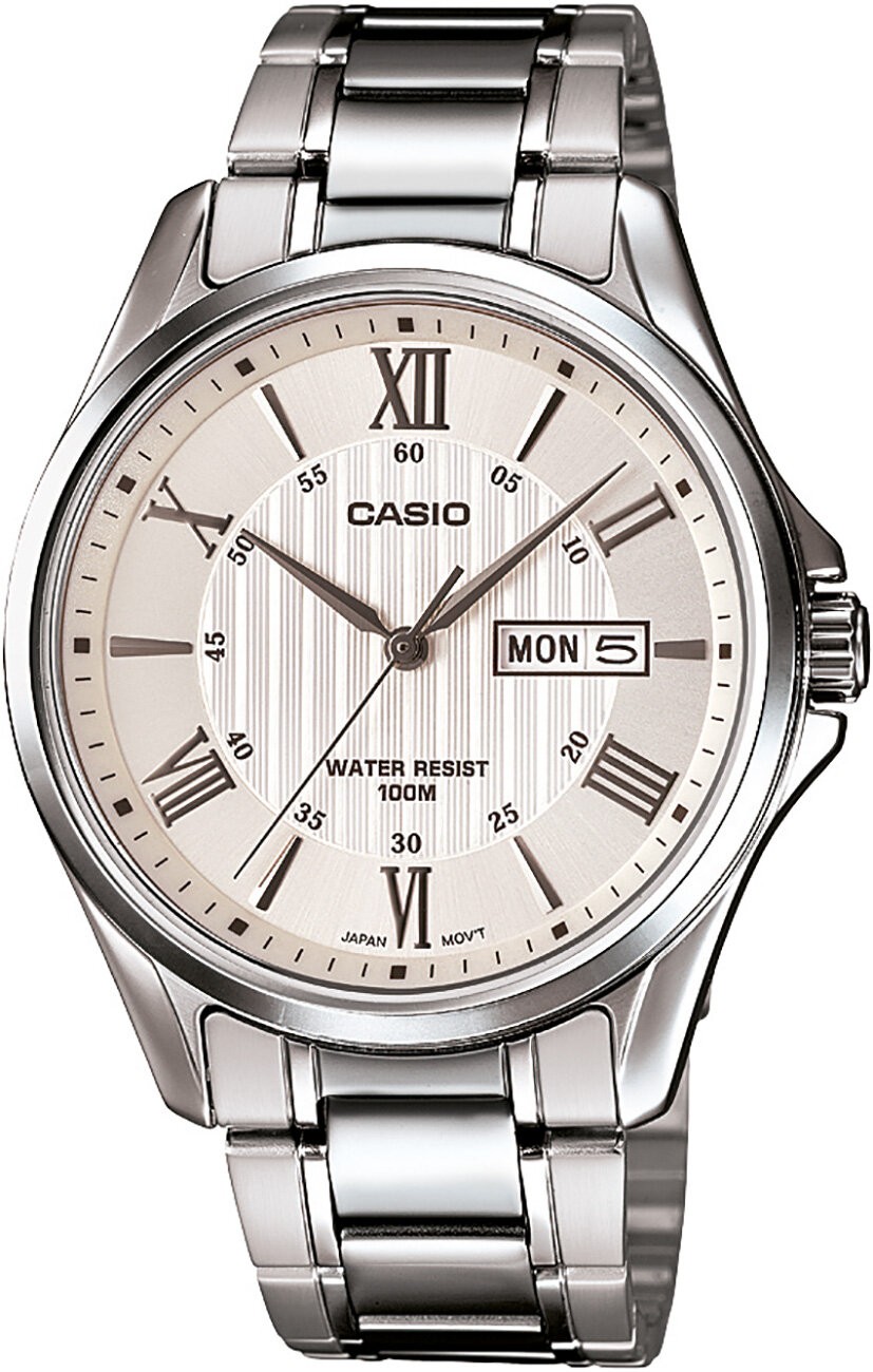 CASIO MTP-1384D-7AVDF ERKEK KOL SAATİ - Beyaz