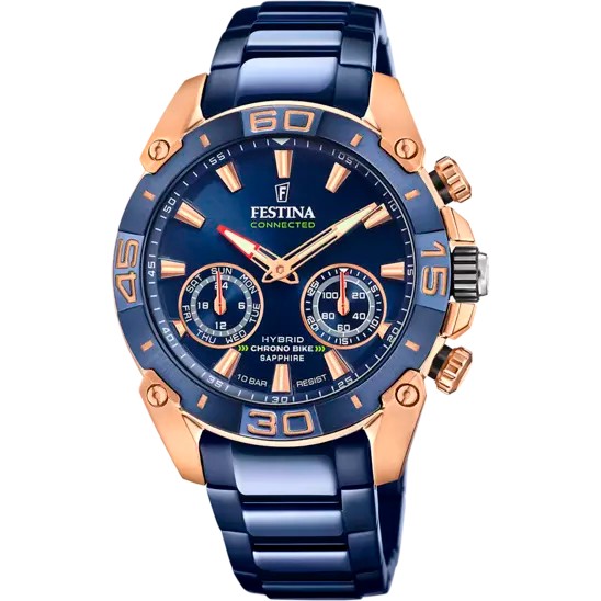 FESTINA F20549/1 CONNECTED BLUE ERKEK KOL SAATİ - Mavi