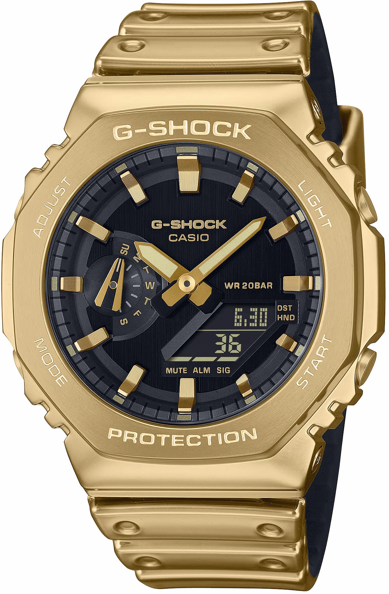 CASIO GM-2100YMG-9ADR ERKEK KOL SAATİ - Siyah