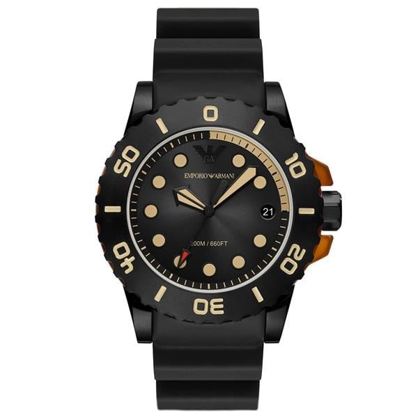 Emporio Armani AR11539 Erkek Kol Saati - Siyah