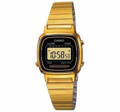 CASIO LA670WGA-1DF RETRO KADIN KOL SAATİ - Siyah