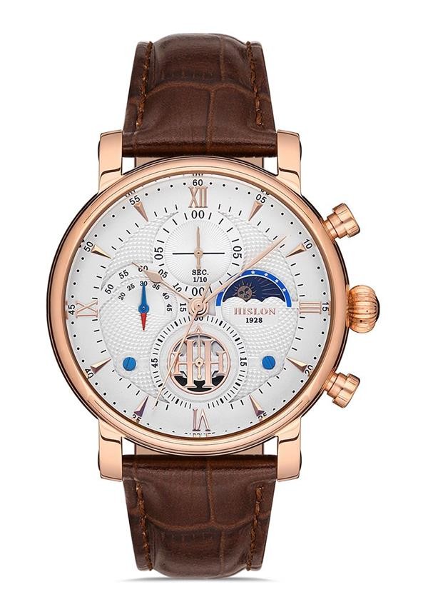 Hislon TM105R-02KR Erkek Kol Saati - Rose Gold