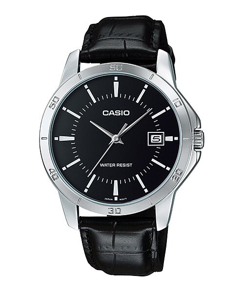 CASIO MTP-V004L-1AUDF ERKEK KOL SAATİ - Siyah