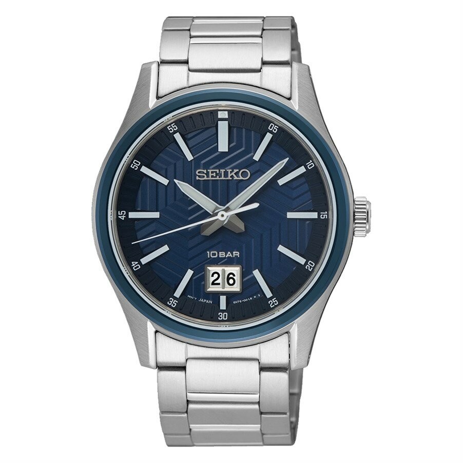 SEIKO SUR559P1 ERKEK KOL SAATİ - Lacivert