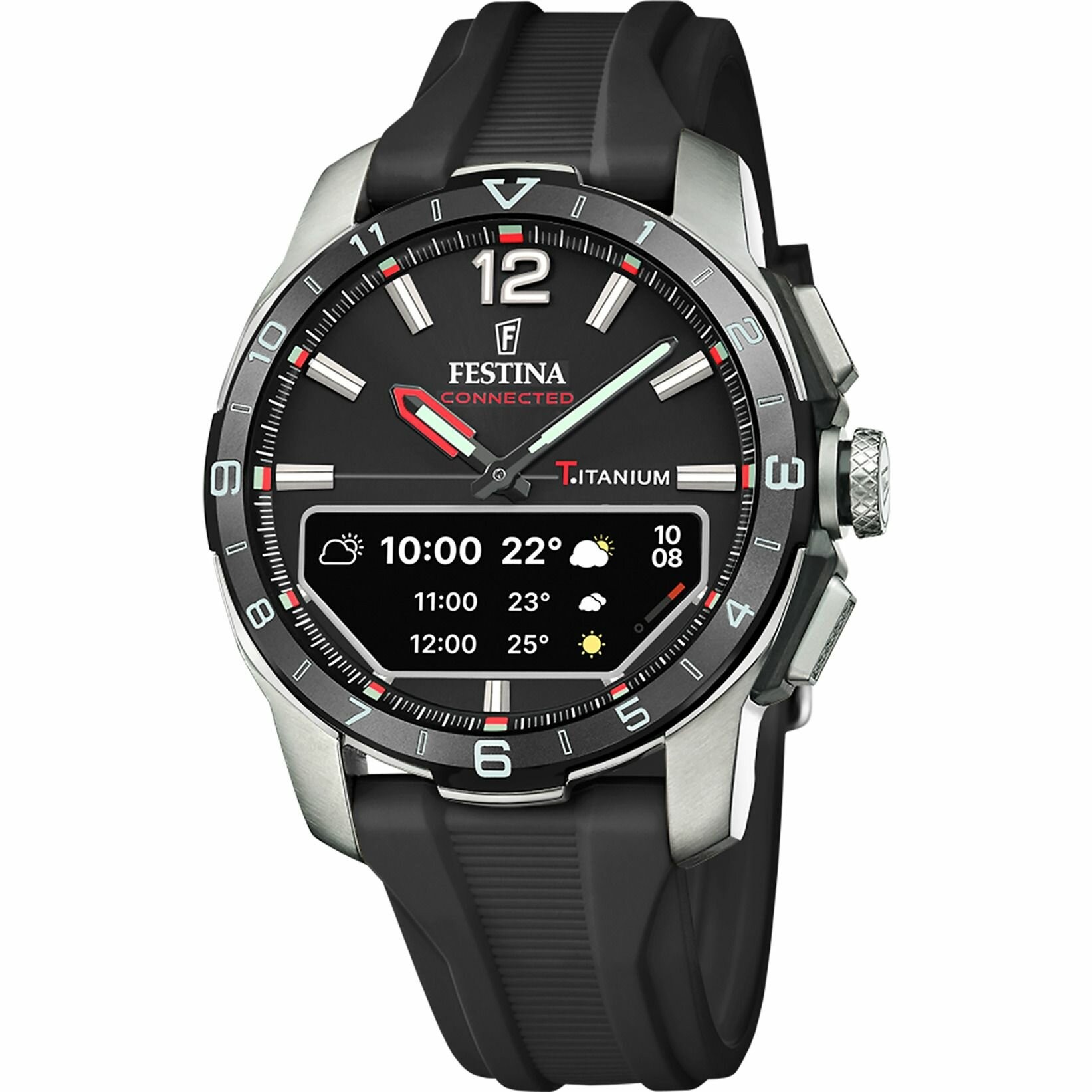 FESTINA F23000/4 CONNECTED D BLACK ERKEK KOL SAATİ - Siyah