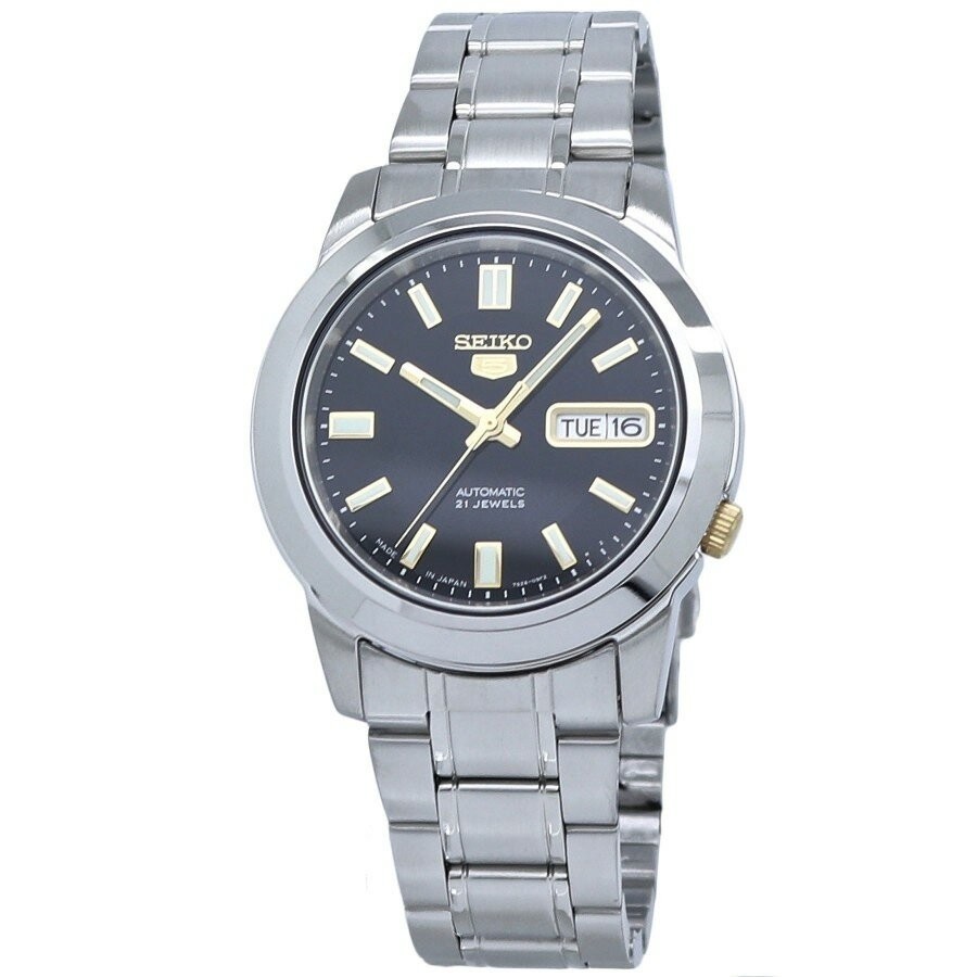 SEIKO 5 JAPAN SNKK17J1 ERKEK KOL SAATİ - Siyah