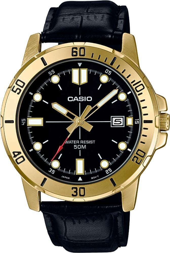 CASIO MTP-VD01GL-1EVUDF ERKEK KOL SAATİ - Siyah