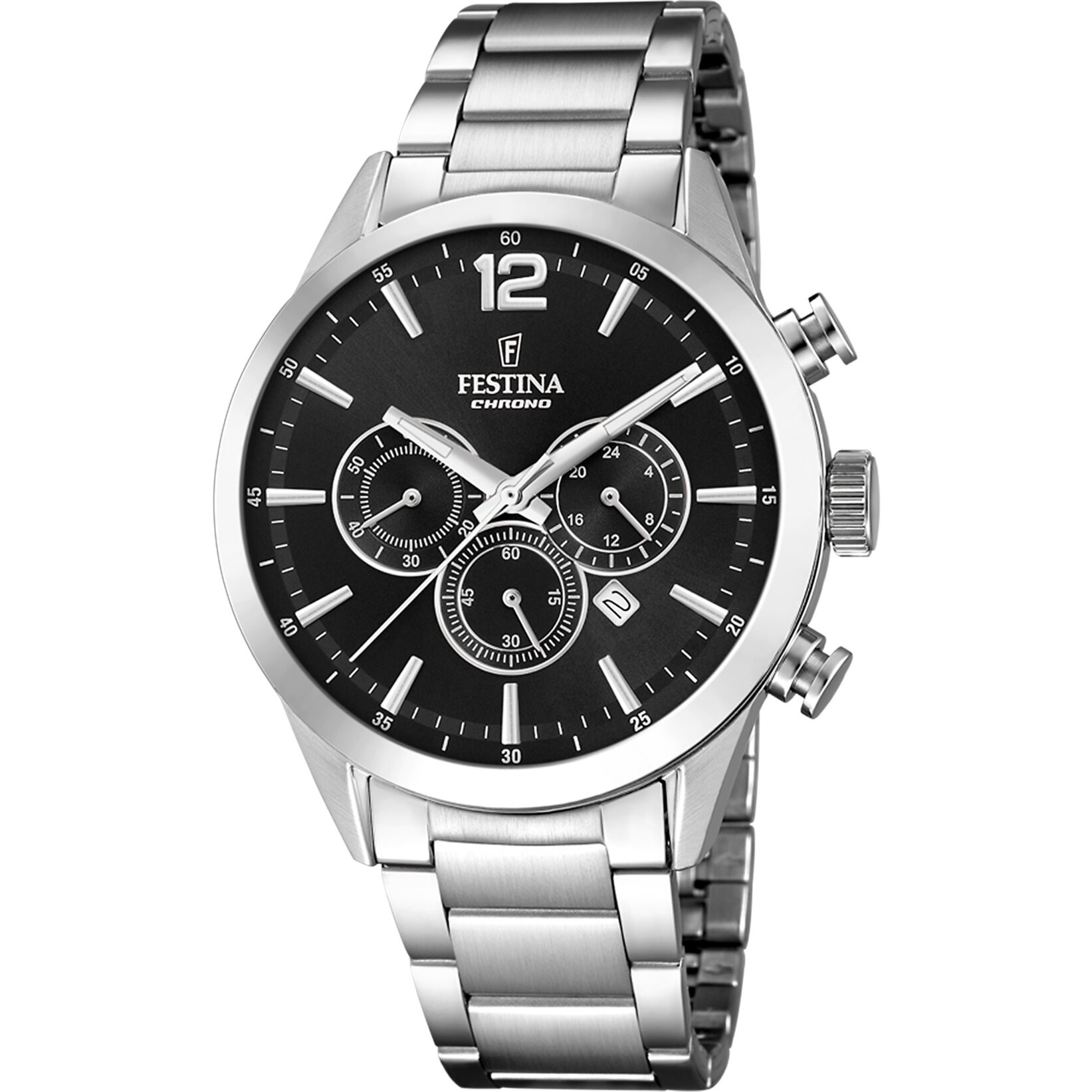 FESTINA F20343/8 TIMELESS CHRONOGRAPH ERKEK KOL SAATİ - Siyah