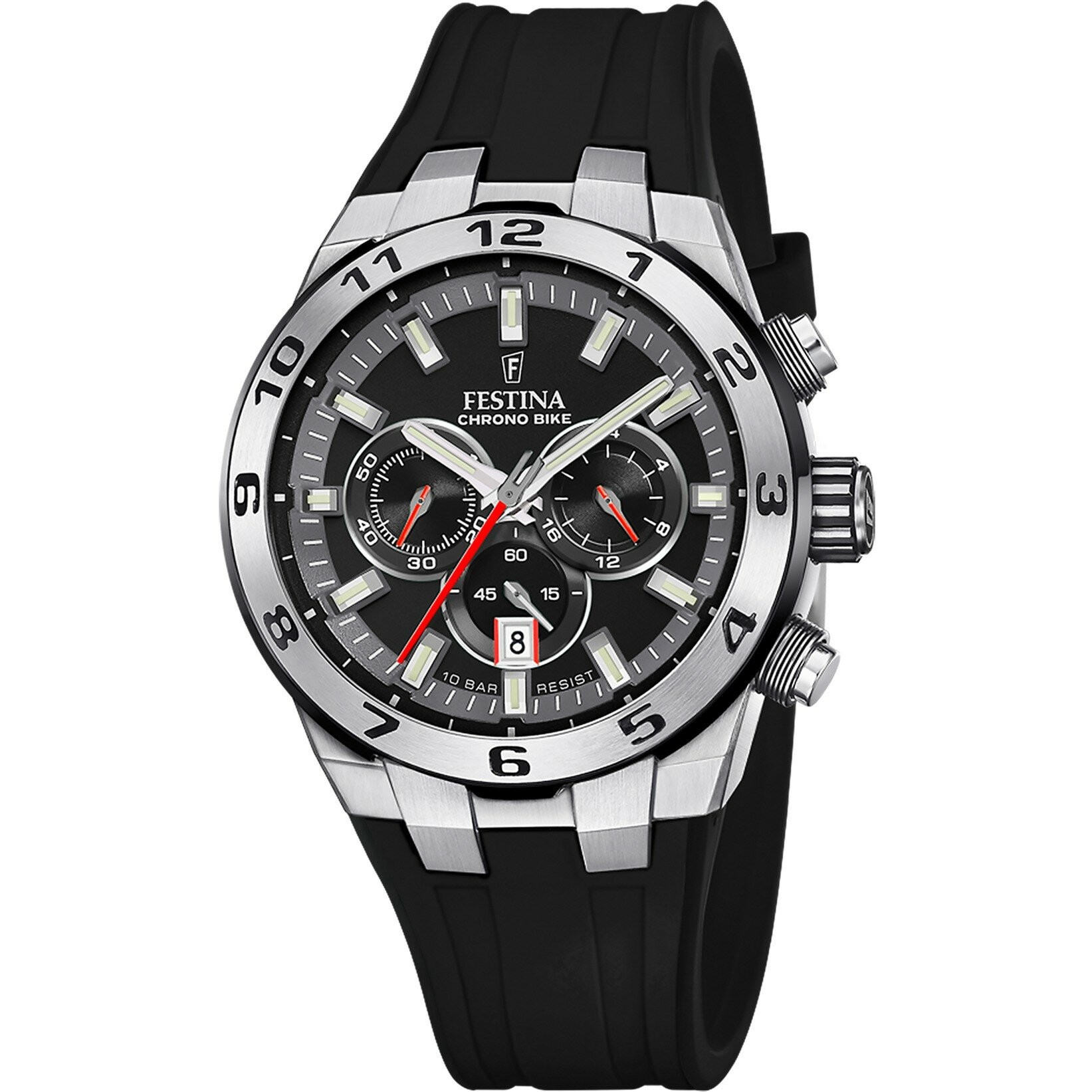 FESTINA F20671/6 CHRONO BIKE ERKEK KOL SAATİ - Siyah