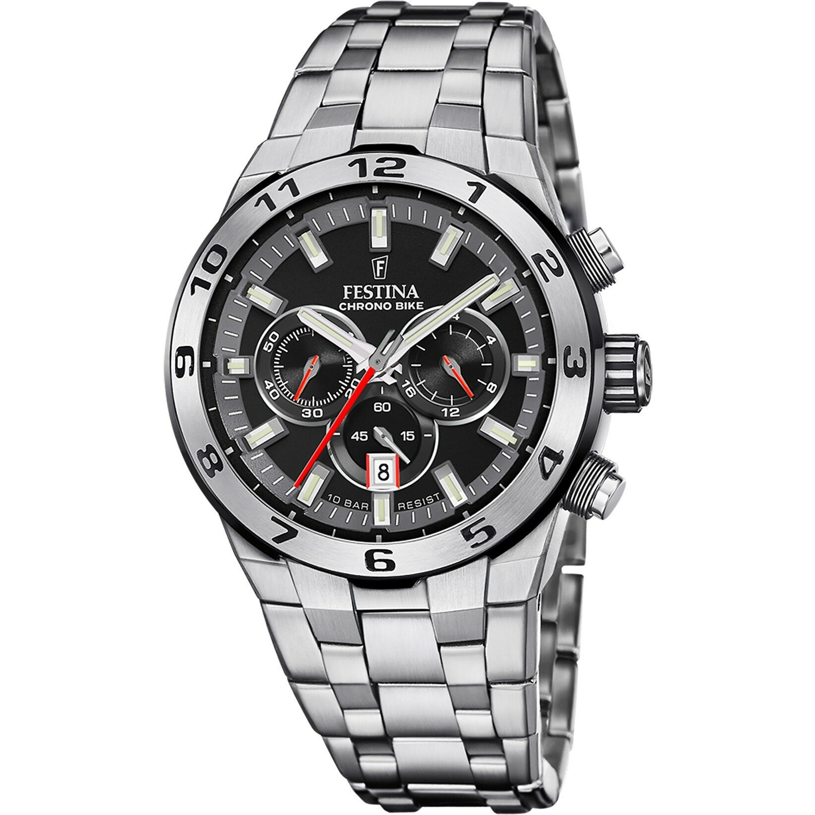 FESTINA F20670/6 CHRONO BIKE ERKEK KOL SAATİ - Siyah