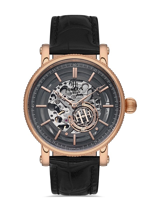 Hislon SD102R-16BR Erkek Kol Saati - Rose Gold