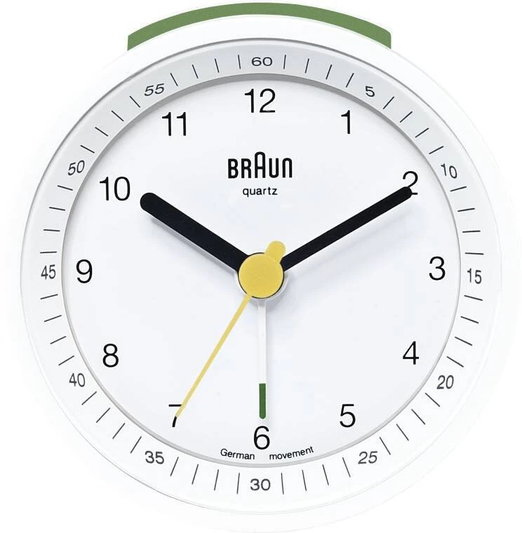 BRAUN BNC007WHWH ALARMLI MASA SAATİ IŞIKLI BEYAZ