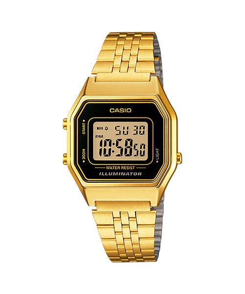 CASIO LA680WGA-1DF RETRO KADIN KOL SAATİ - Siyah