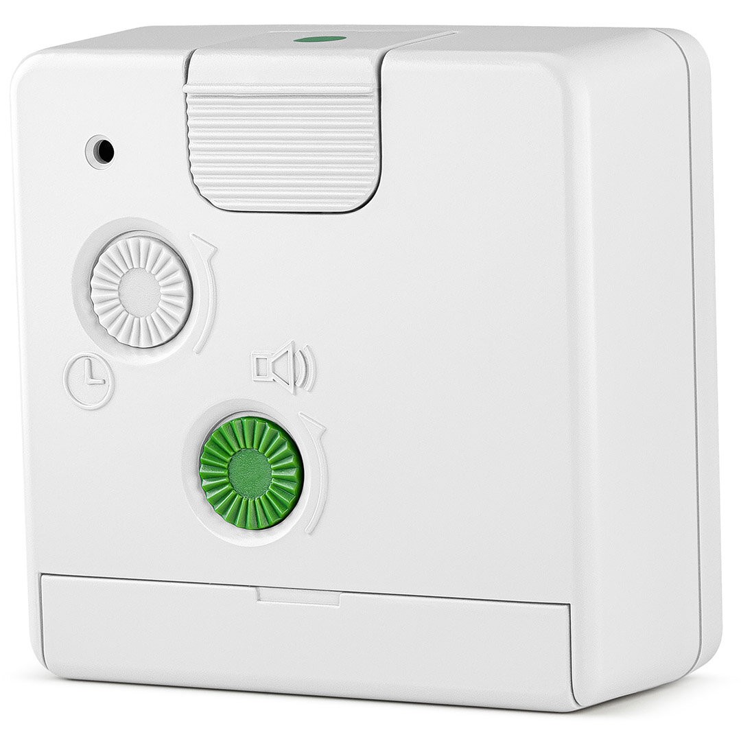 BRAUN BC02XW BEYAZ KLASİK SEYAHAT ANALOG ALARMLI MASA SAATİ