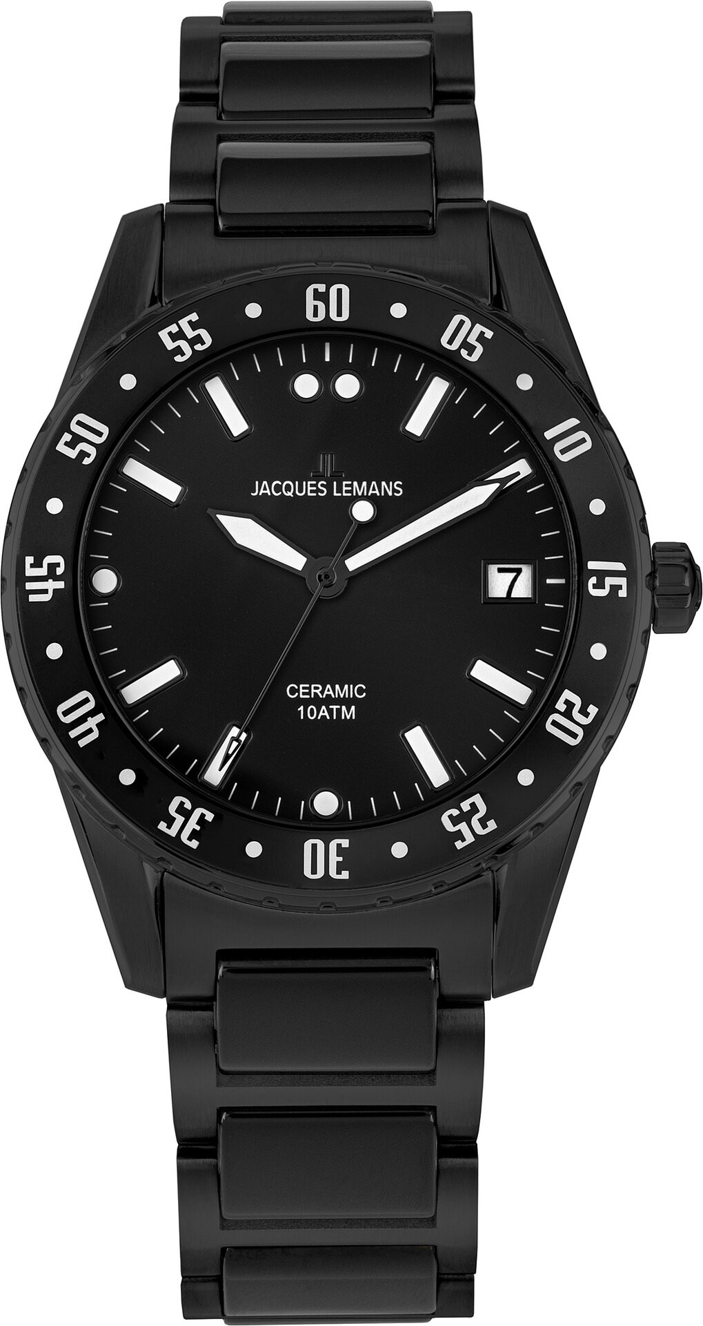JACQUES LEMANS LIVERPOOL 42-10D ERKEK KOL SAATİ - Siyah