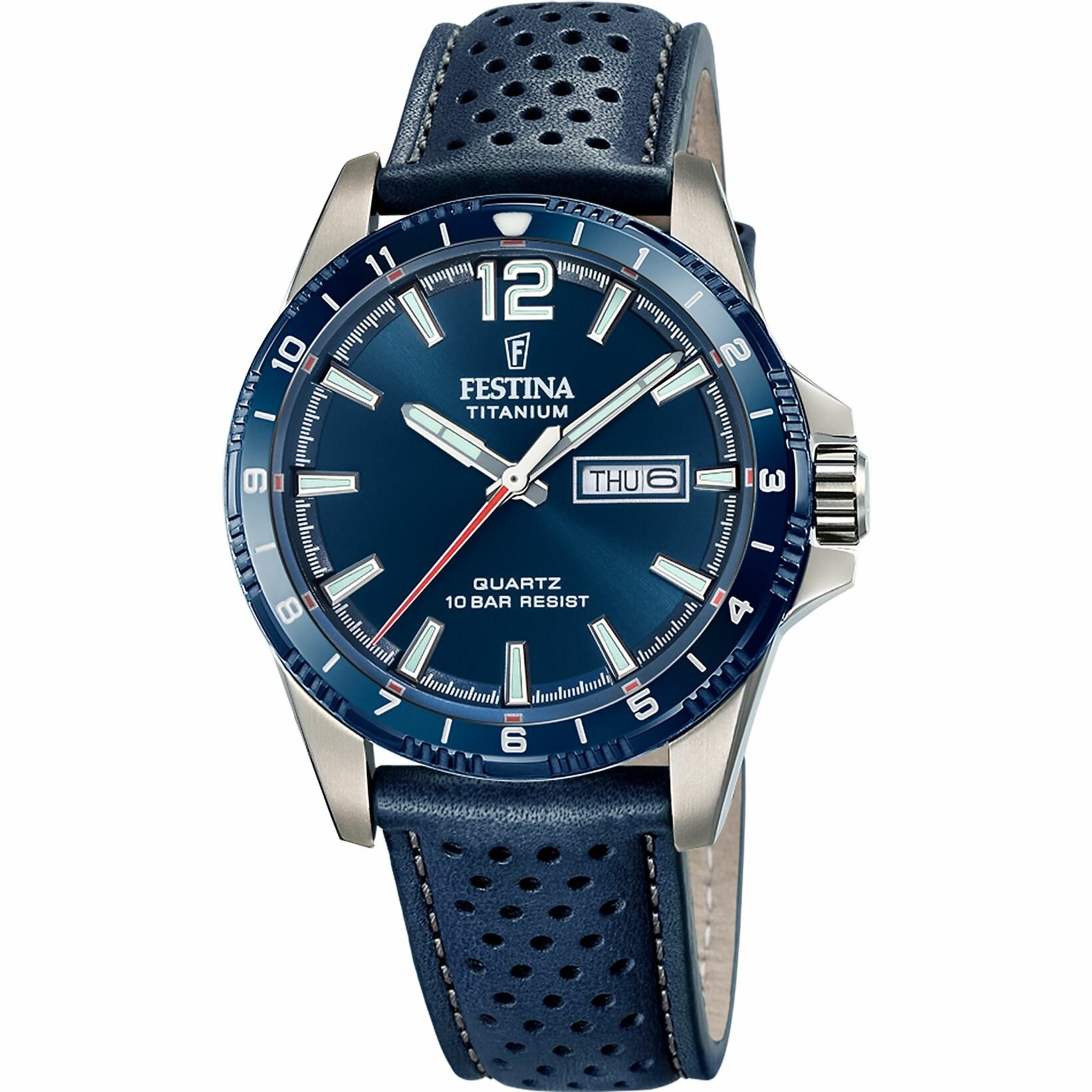 FESTINA F20699/2 TITANIUM ERKEK KOL SAATİ - Mavi
