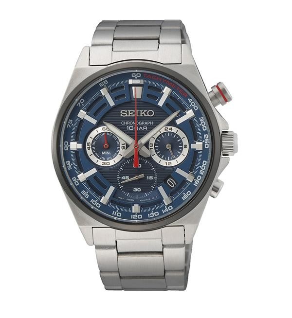 Seiko SSB407P1 Chronograph Erkek Kol Saati - Metalik