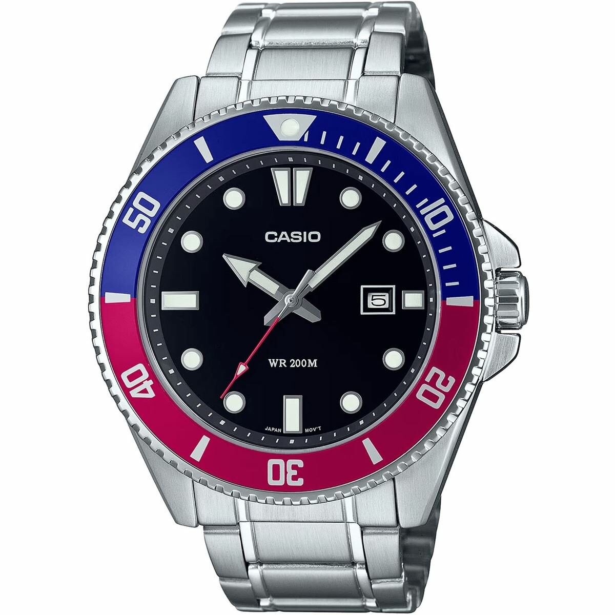 CASIO MDV-107D-1A3VDF ERKEK KOL SAATİ - Siyah