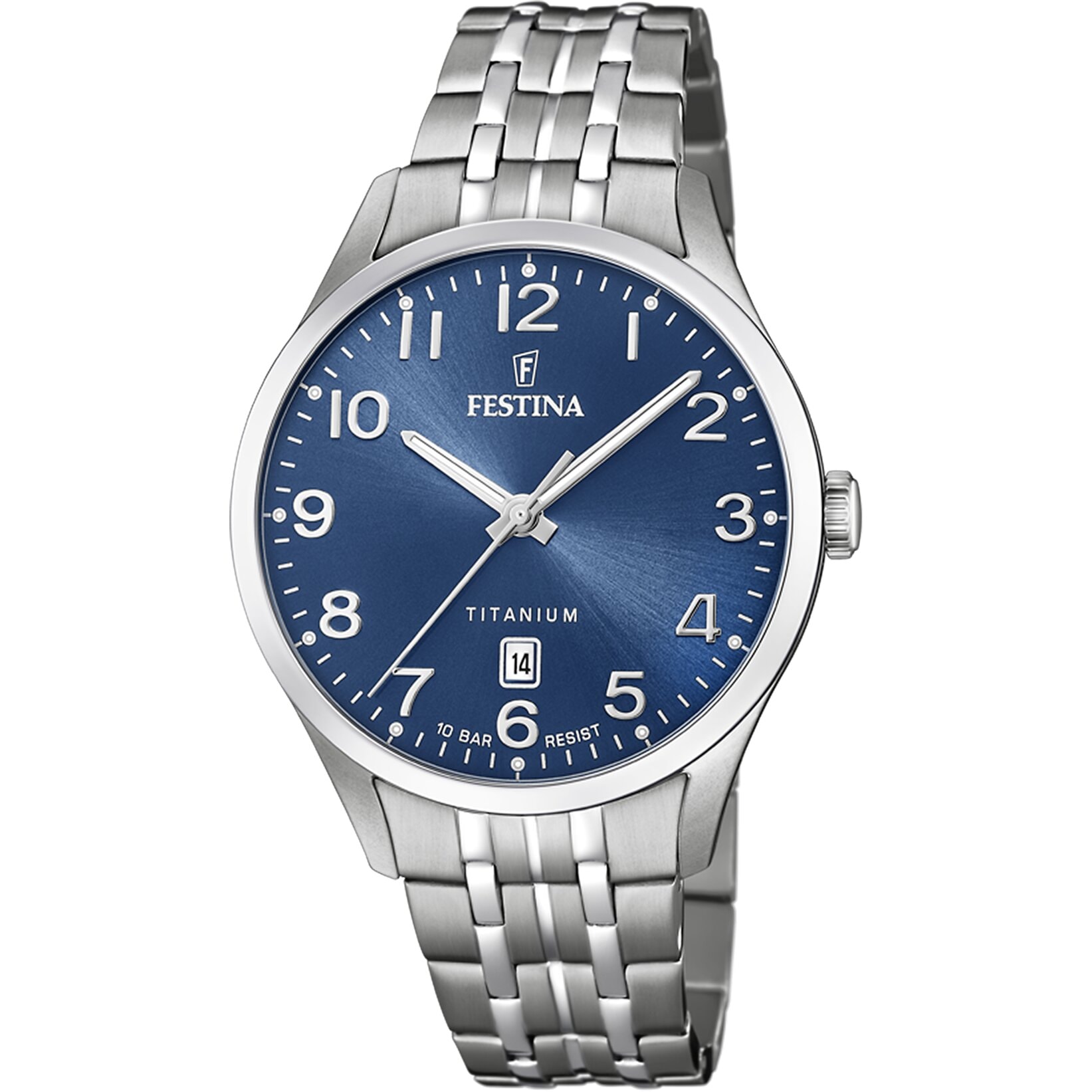 FESTINA F20466/2 TİTANYUM ERKEK KOL SAATİ - Mavi