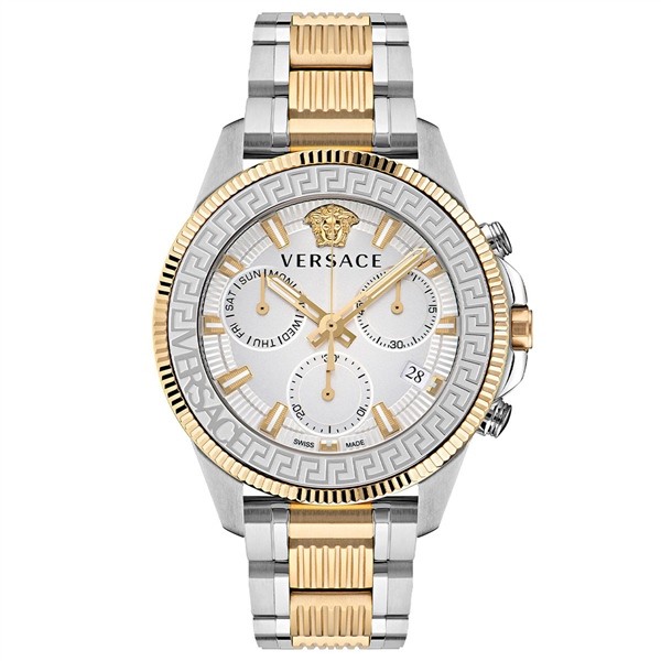 Versace VRSCVE3J00522 Erkek Kol Saati - Altın