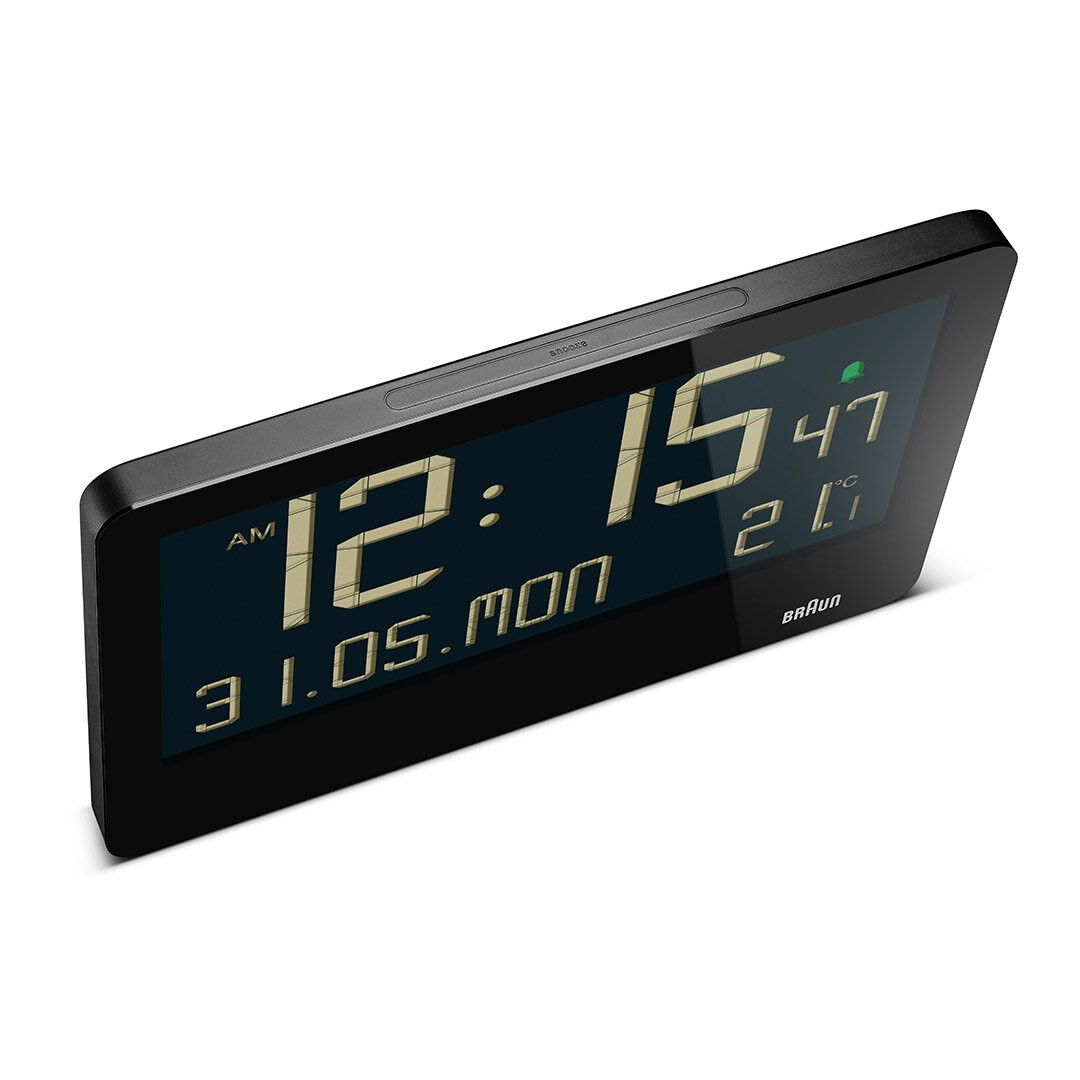 BRAUN BC14B SİYAH DİJİTAL DUVAR SAATİ