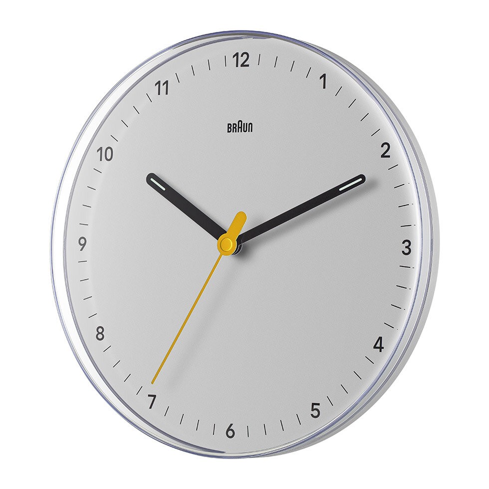 BRAUN BC26W BEYAZ ANALOG DUVAR SAATİ