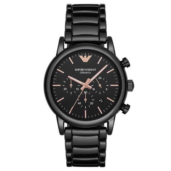 Emporio Armani AR1509 Erkek Kol Saati - Siyah