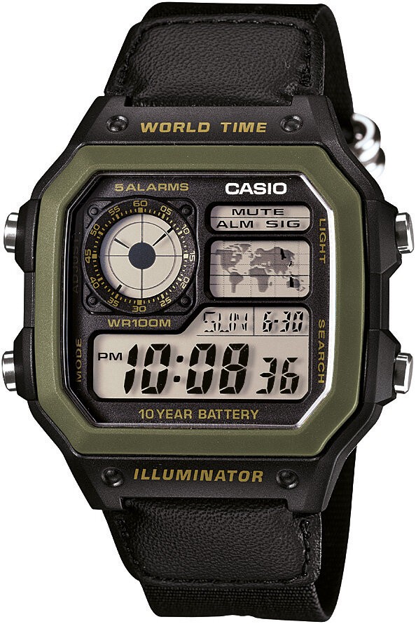 CASIO AE-1200WHB-1BVDF ERKEK KOL SAATİ - Gri