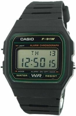 CASIO F-91W-3DG ERKEK KOL SAATİ - Siyah