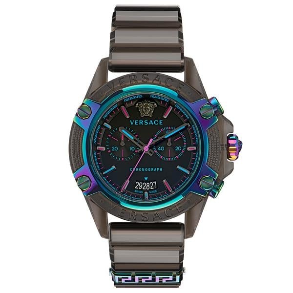 Versace VRSCVEZ701022 Unisex Kol Saati - Siyah