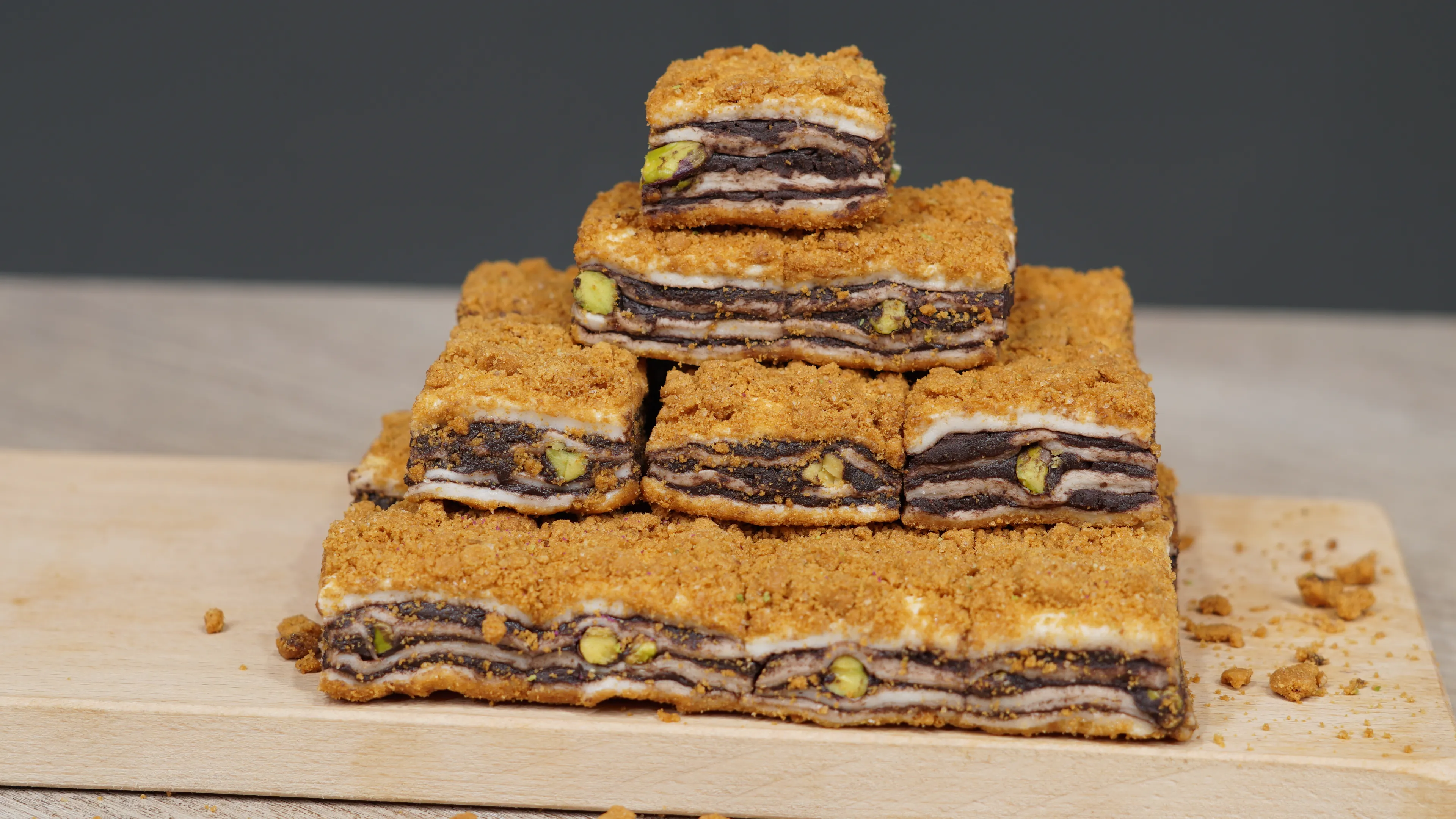 Lotus Bisküvi Çikolatalı Katmer Lokum - 1 Kg