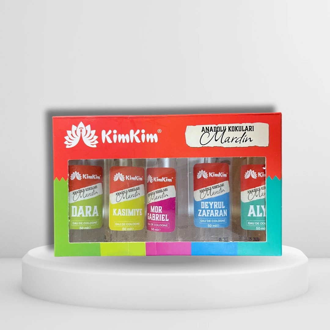 Anadolu Kokuları Mardin 5'Li Kolonya Set