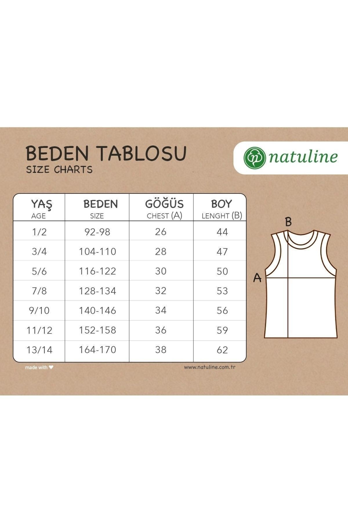 Erkek Çocuk Organik Pamuk Ribana Atlet 3'lü Paket
