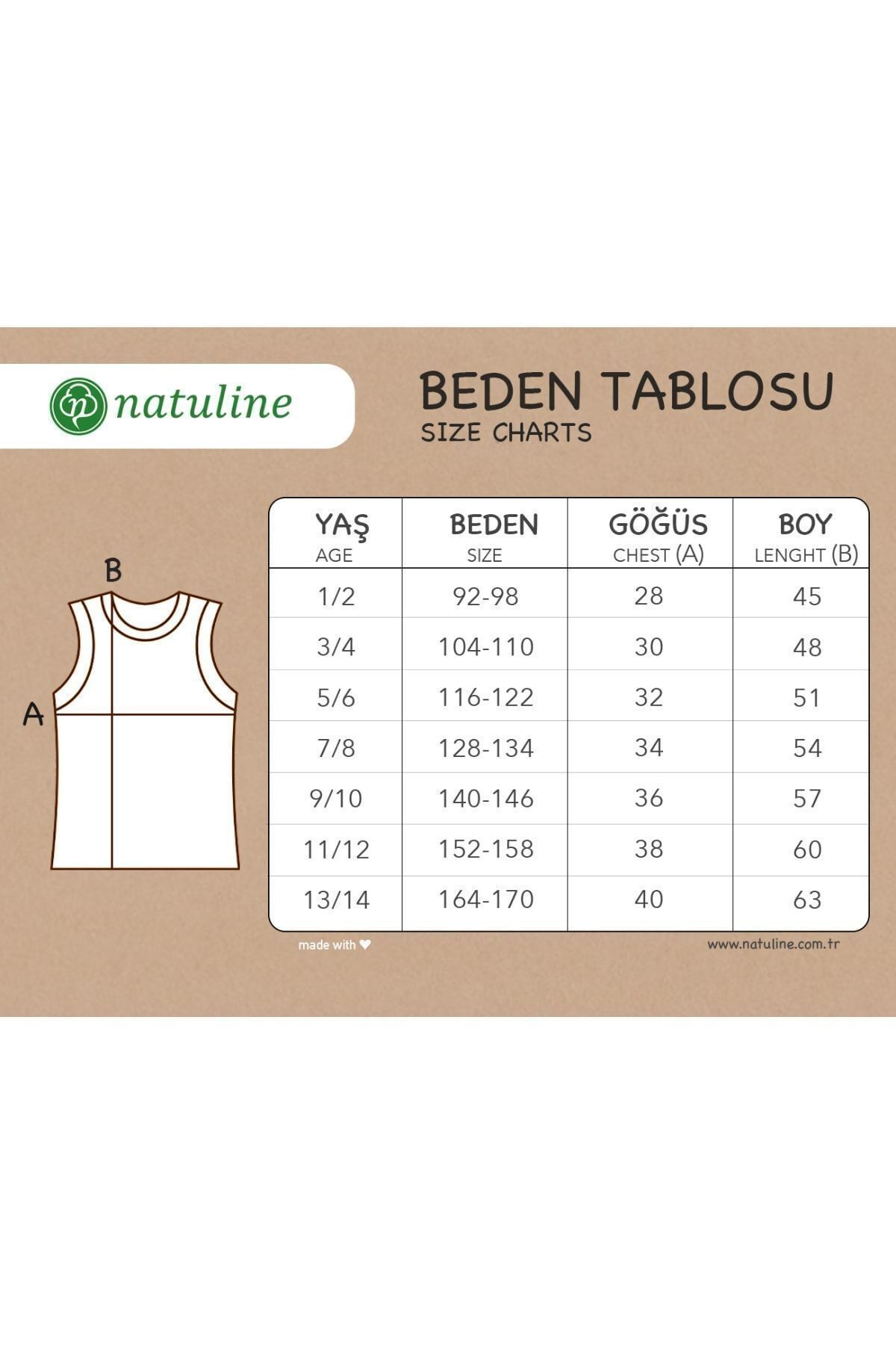 Erkek Çocuk Organik Pamuk Penye 6'lı Paket Atlet