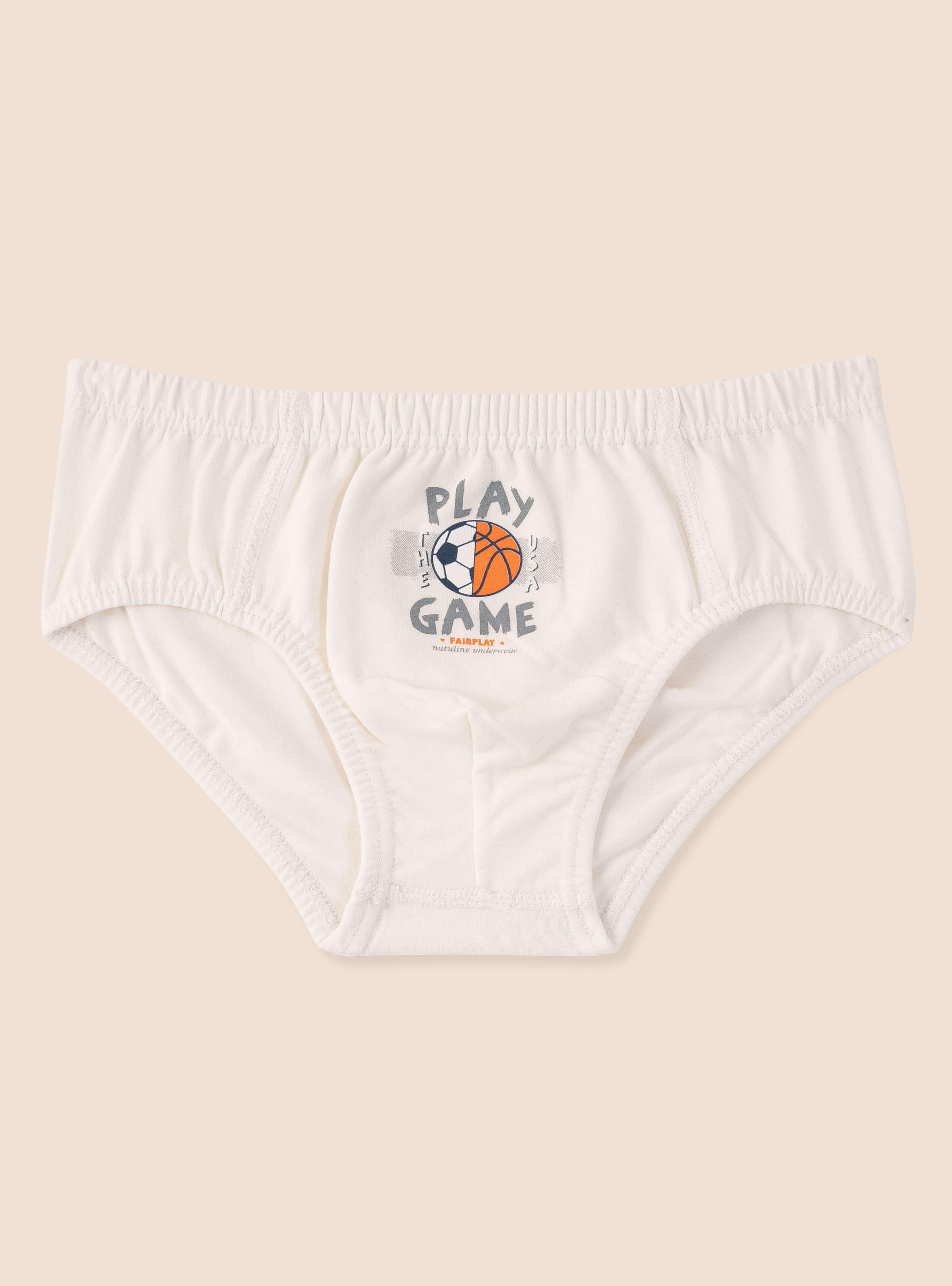 Erkek Çocuk Organik Pamuklu Likralı Slip Play Game 3'lü Paket