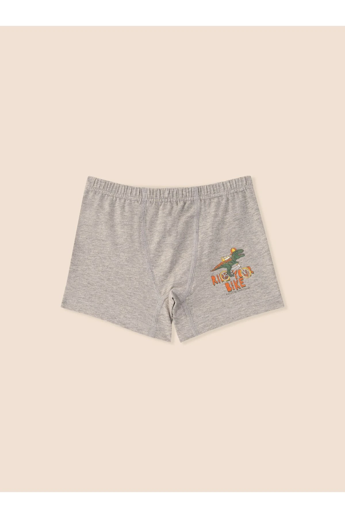 Erkek Çocuk Organik Pamuklu Likralı Boxer Ride Your Bike 6'lı Paket