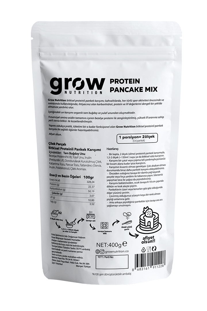 Protein Pancake Mix - Strawberry Cream